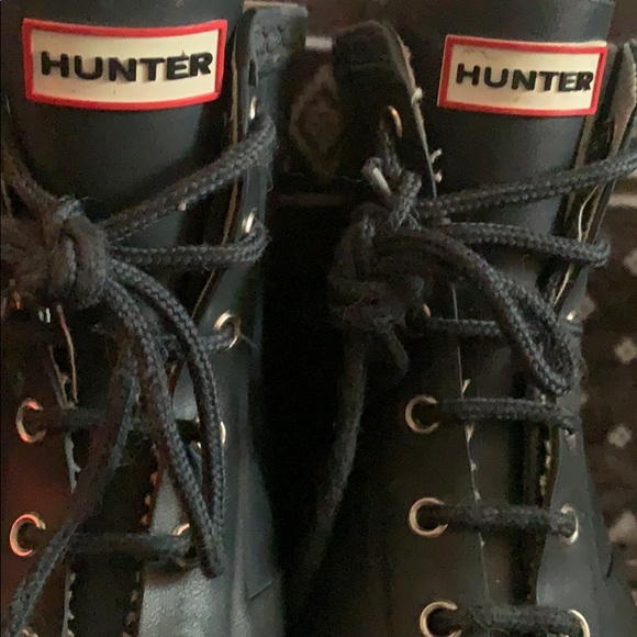 RARE lace up hunter boots size 4 - Picture 8 of 8